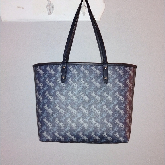 Coach Navy Blue and Light Blue Tote Bag Set - Picture 8 of 12